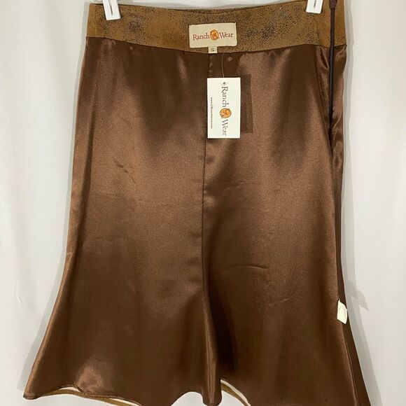 NWT Ranch Wear Faux Leather Skirt - Picture 10 of 10